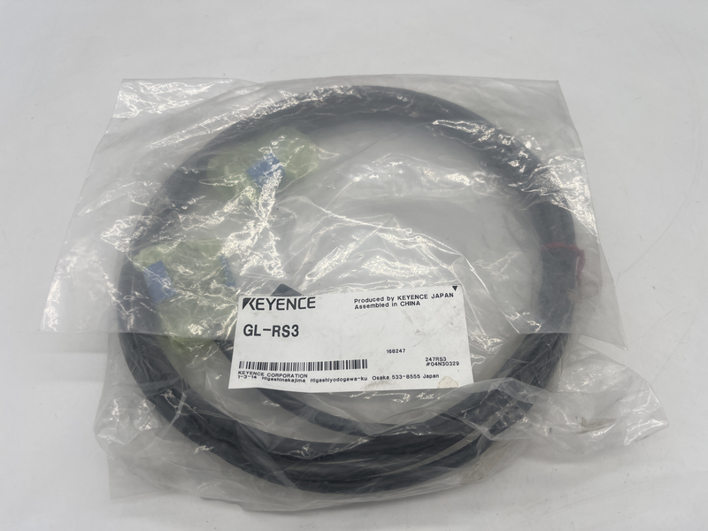 Safety Light Curtain Connection Cable, 3m Gl-rs3