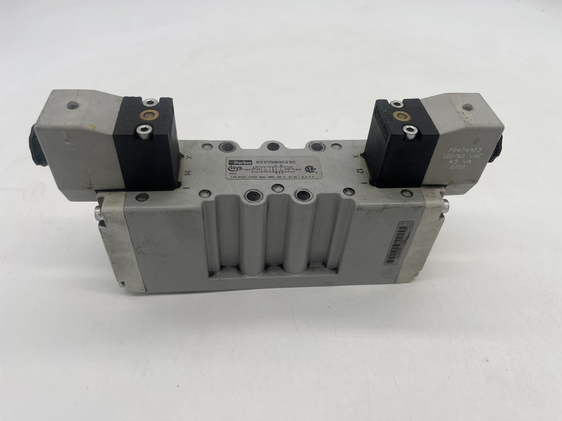 2 Position Double Solenoid Valve 120V Coil 1/2\'' NPT Manifold H22vxbg023c