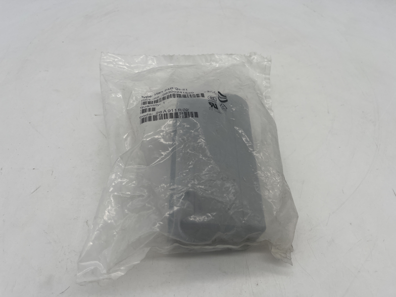 alloggiamento spina ; materiale della scatola: alluminio ; disposizione dell\'ingresso cavi: laterale Han 24b-gs-21