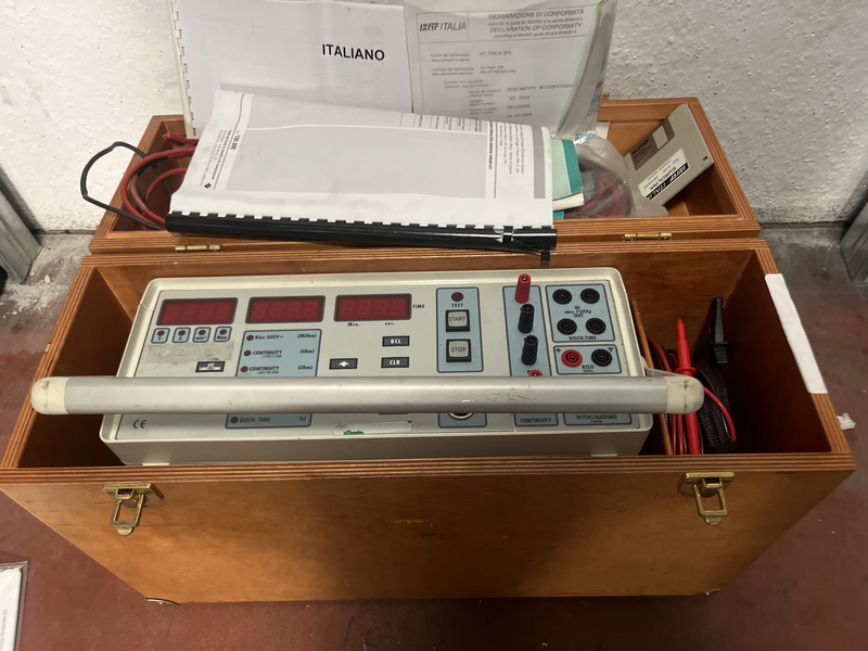 Strumento multifunzione rete linee elettriche isolamento per maggiori informazioni contattateci Ht2034