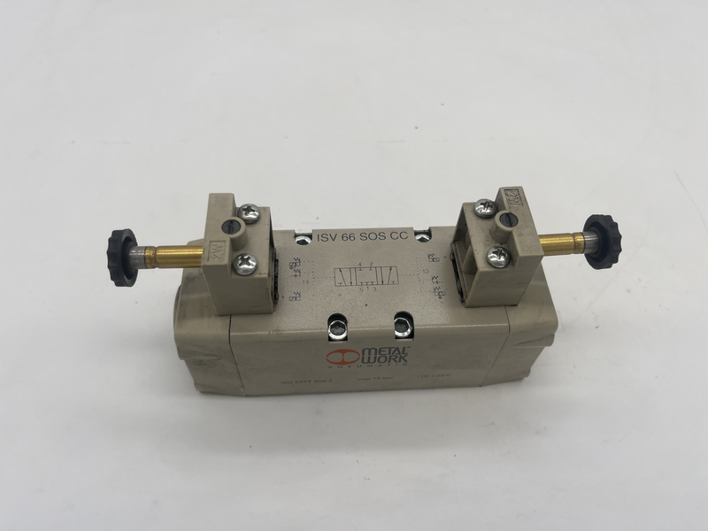 Pneumatic Valve�ISV 66 SOS CC�,10 Bar,ISO 5599 Size 2 Solenoid ISV66 SOS CC