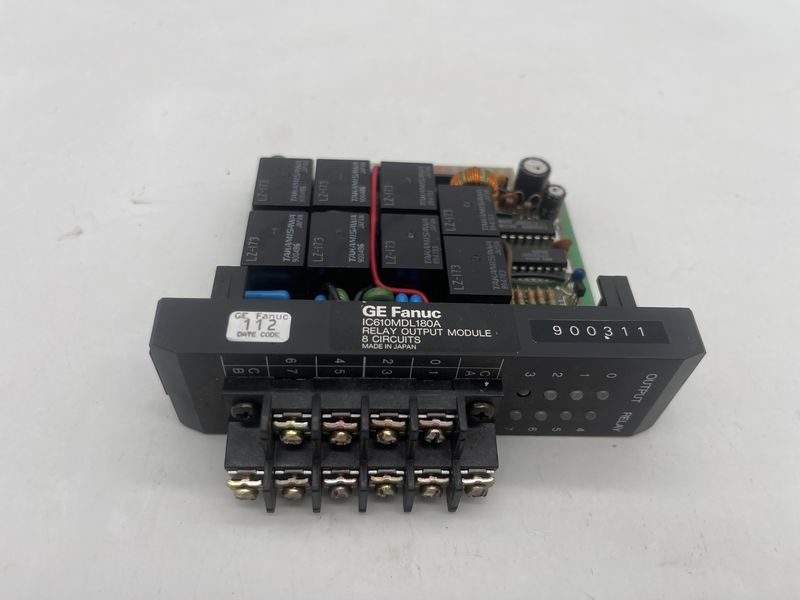 Relay output module Ic610mdl180a