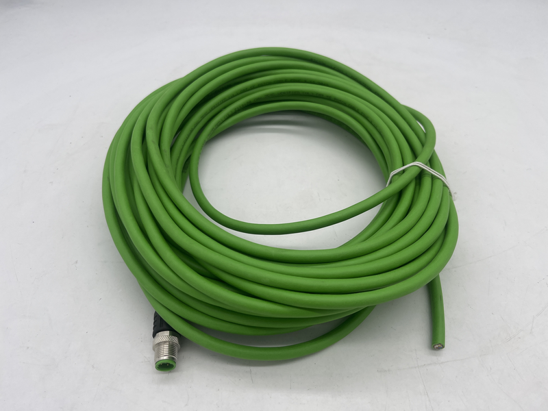 Ethernet trailing cable Profinet TYPE c es cat 5 plus m12 4 pin male Ie-wassy4.029-15/s2171