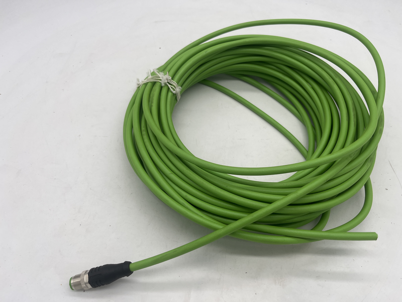 Ethernet cable Profinet TYPE c es cat 5 plus m12 4 pin male 20 metri Ie-wassy4.029-20/s2171