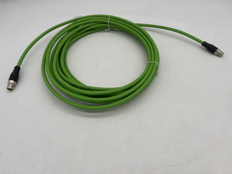 Ethernet cable e491528 lunghezza 8 metri maschio m12 4 pin/maschio m12 4 pin Profinet TYPE c Ie-wassy4.029-8-ie-wassy4.029/s2171