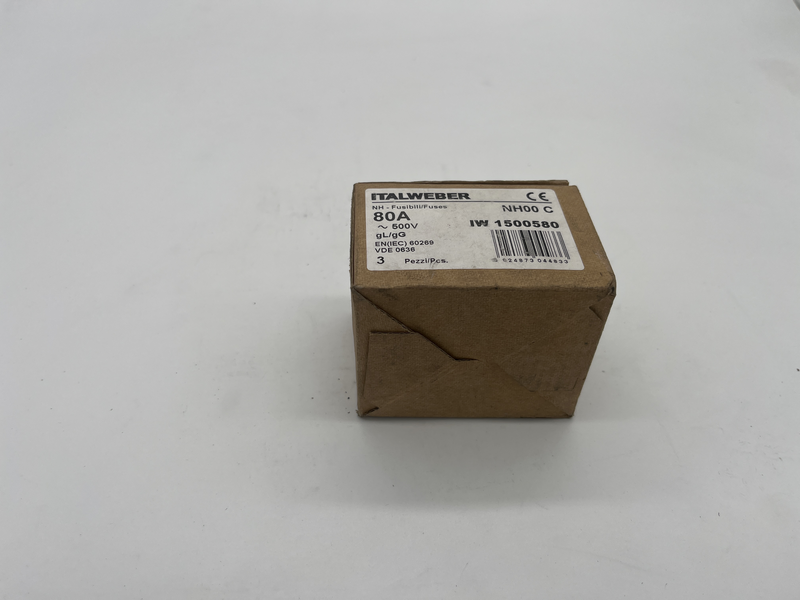 Nh fusibili 80 a confezione da 3 pezzi Iw 1500580