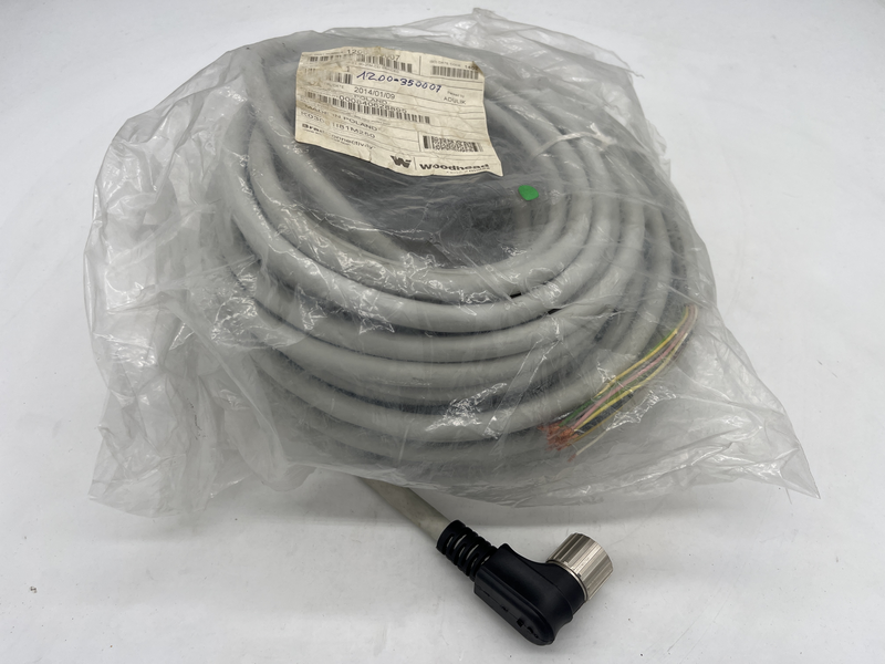 Cable 25 metri femmina 90^ 3x1.00mm + 16x0.50 mm ffroh2r 300v cei K03001i81m250