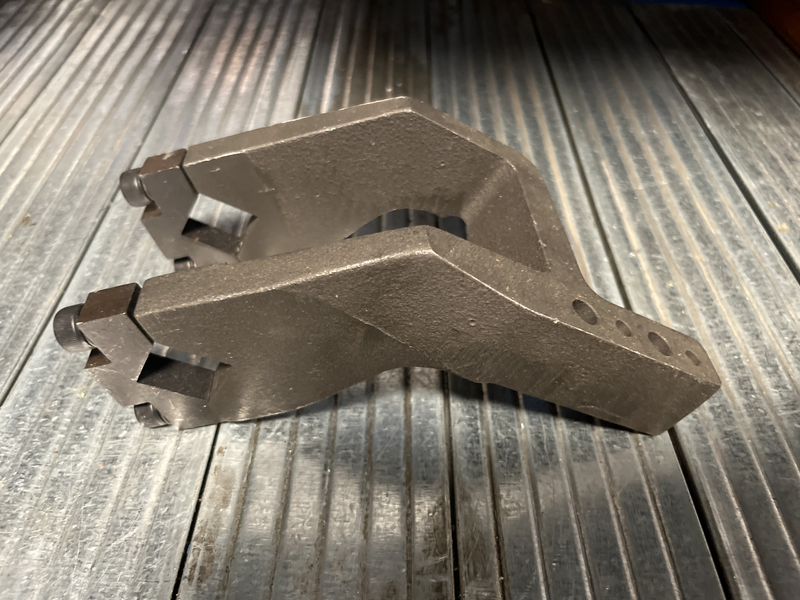 Clamp in ferro per serraggio pneumatico Kpl63-a