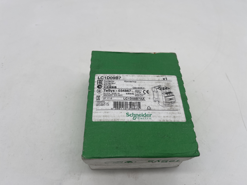 Contattore 24vca 4kw 5hp 480v Lc1d09b7