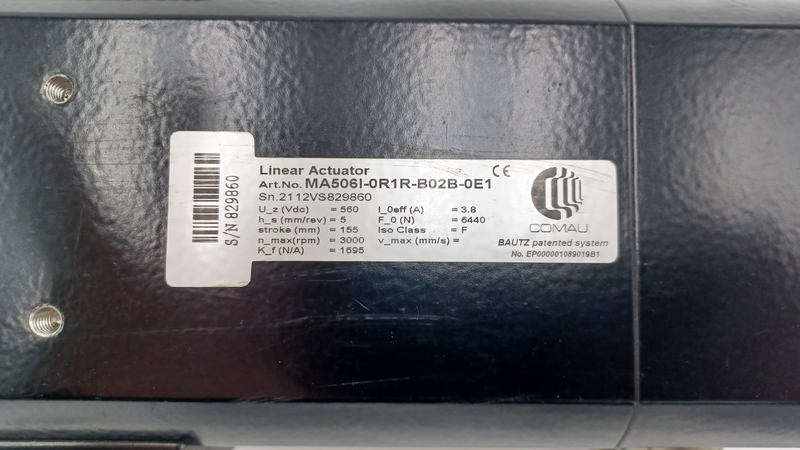 Linear Actuator MA506I-0R1R-B02B-0E1