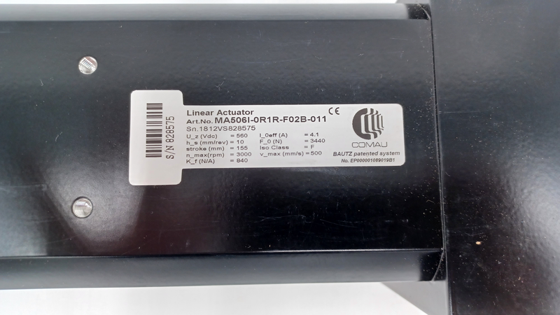 Linear Actuator MA506I-0R1R-F02B-011
