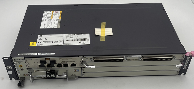 SMARTAX MA5616  alimentazione: AC: 220 / 110 V, DC: -48 V; · dimensioni: 88,1x442x245 mm; · ammessa temperatura di lavoro: da -40 a 65 st. C MA5616