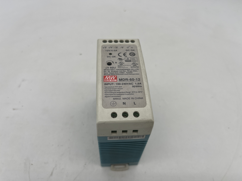 Switching Supplies. Input Type: 1-Phase / Single Phase. Output Power: 60 W. Input Voltage: 85 VAC to 264 VAC, 120 VDC to 370 VDC Mdr-60-12