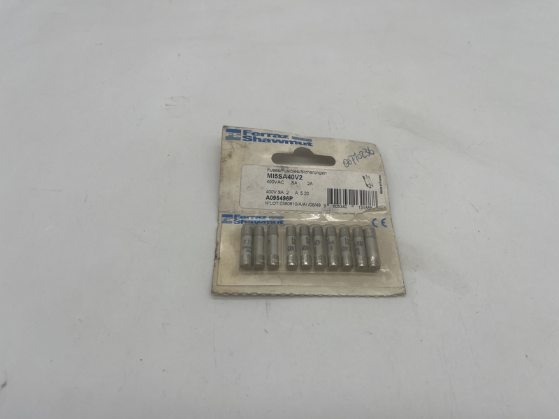 Fusibili 400vac 2a confezione da 10 pezzi Mi5sa40v2