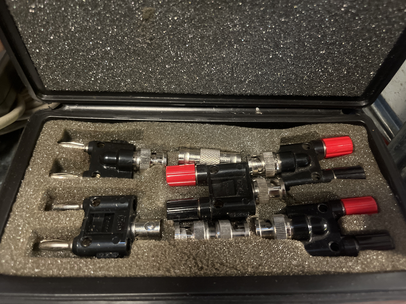 Bnc/bind post banana plug adapter kit Model 5510