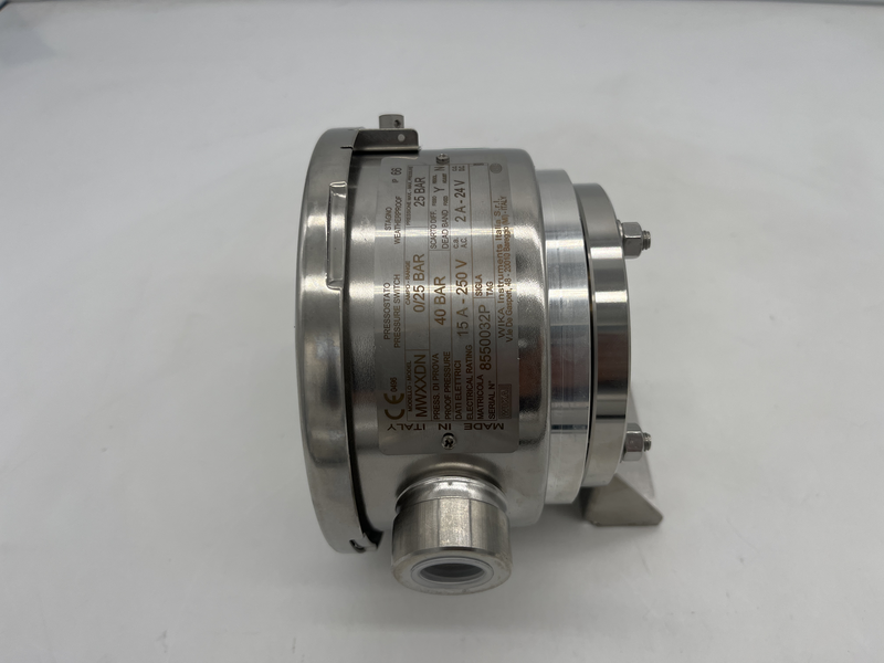 Pressure switch 0/25 bar range /40 bar proof pressure Mwxxdn