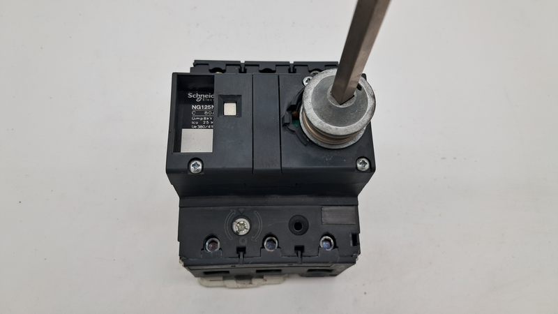 NG125N C 80A Uimp8kV lcu25 kA Ue 380/415 V ~ NG 125 N - C