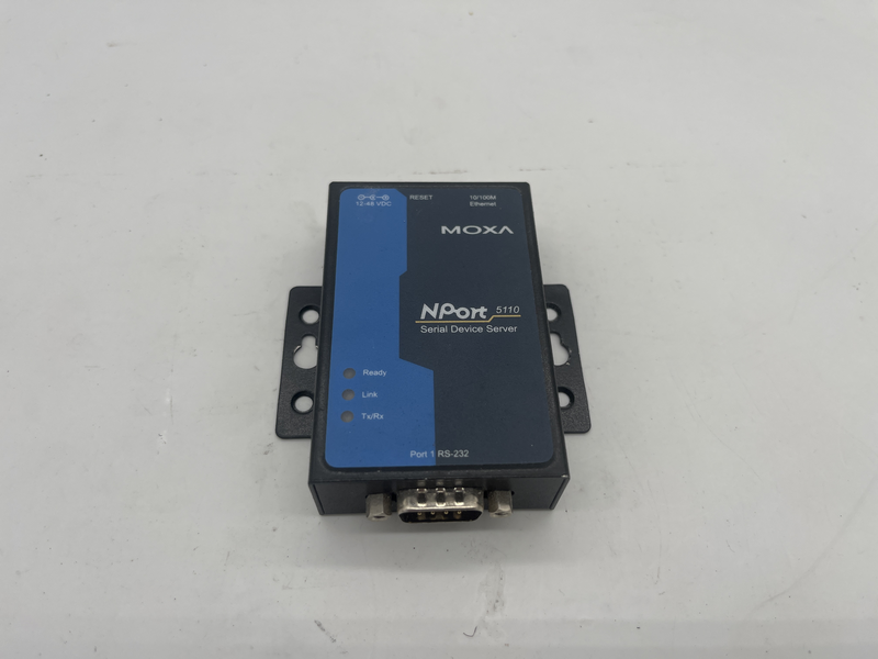 Convertitore Serial-to-Ethernet Alimentazione: 12-24 V DC Consumo di Corrente: Circa 0,2 A NPORT5110