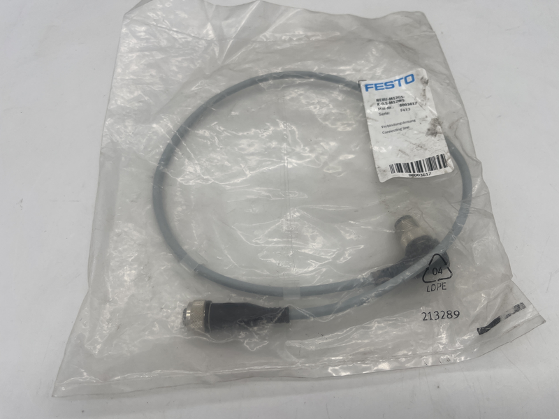 Cavo 0,5 metri Adatto per tutti i dispositivi con connettori maschio M8 e M12 quali sensori di prossimità Nebu-m12g5-k-0.5-m12w5