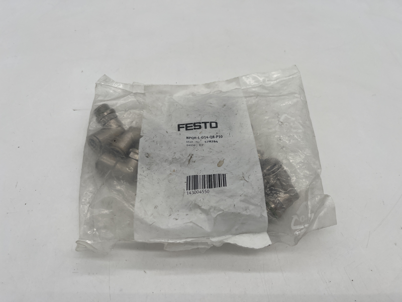 Raccordo a innesto a l confezione da 10 pezzi Npqh-l-g14-q8-p10