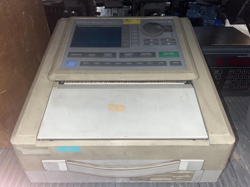 Oscilloscopic recorder Orm 1200 oscilloscopio Orm 1200