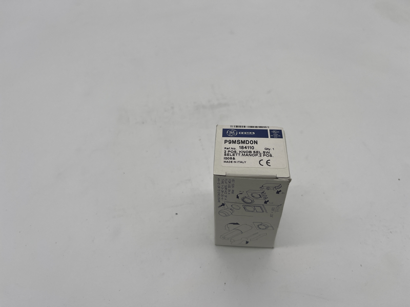 Selettore a manopola 2 posizioni P9msmdon