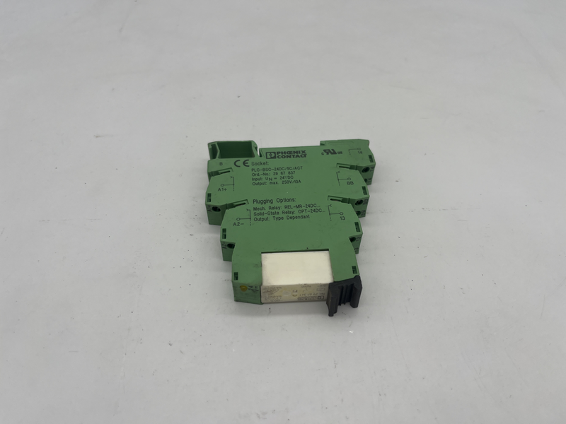 MODULO DI CONTROLLO 24 VDC,CORRENTE DI 0,5A CON FUNZIONE DI CONTROLLO E MONITORAGGIO PLC-BSC-24DC /11C/ACT