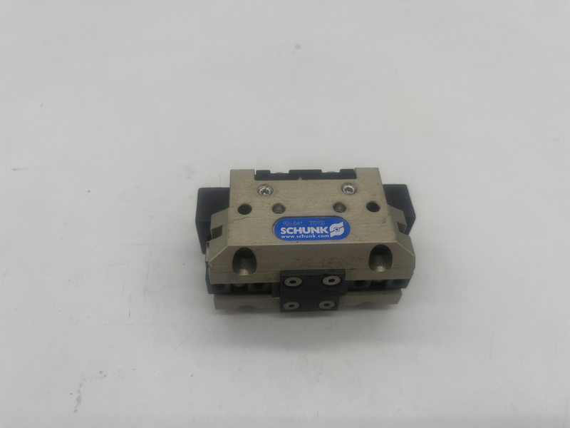 Pinza universale Corsa per griffa: 6 mm · Forza in chiusura: 220 N · Forza in apertura: 255 N · Temperatura ambiente max.: 90 °C Pgn-64/1