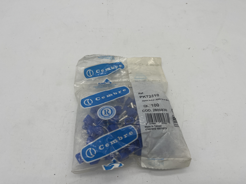 Sqmm 2x2,5/awg 2x14 srt confezione da 100 pezzi Pkt2510