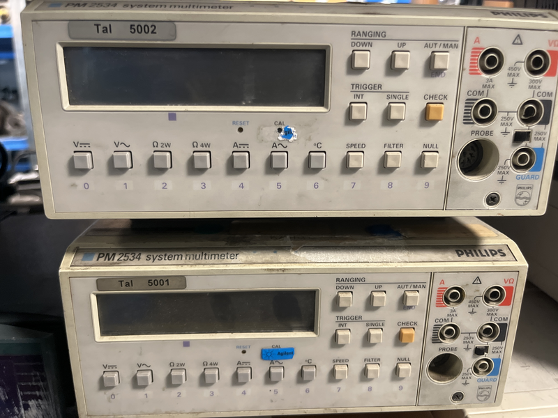 System multimeter Pm 2534