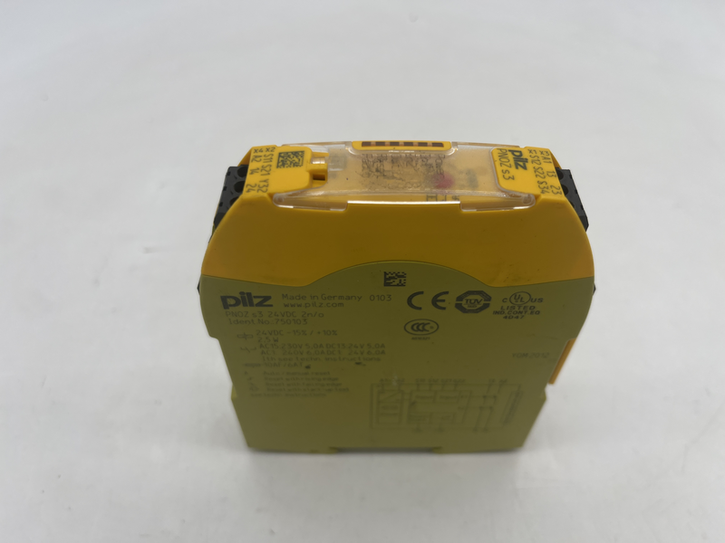 Modulo di sicurezza Pnoz s3 24 vdc 2n/o