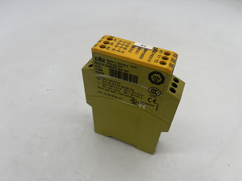Modulo di sicurezza Pnoz x1 24vac/dc 3n/o 1n/c