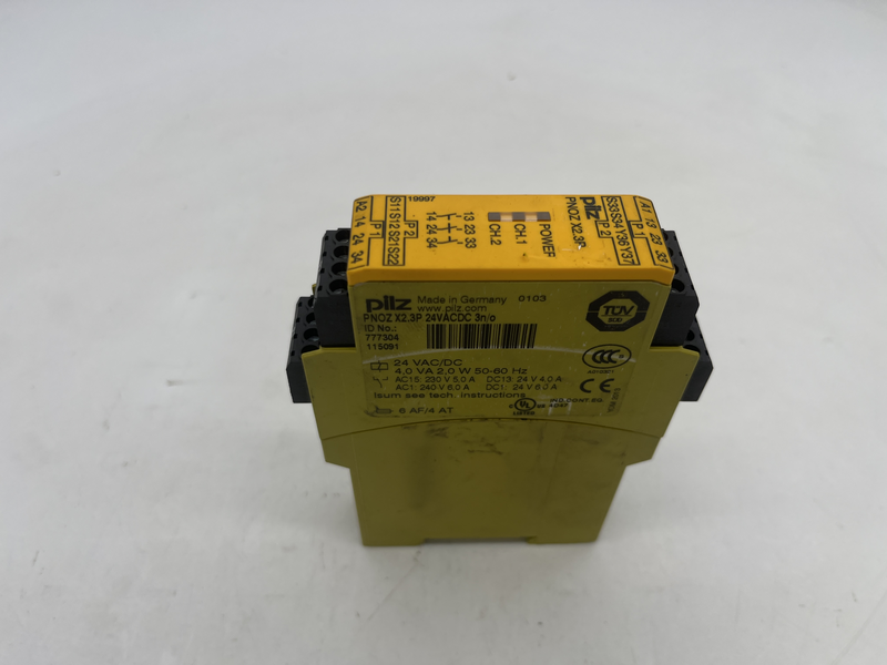 Modulo di sicurezza Pnoz x2.3p 24vacdc 3n/o