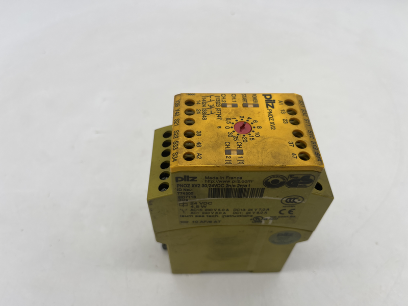 Modulo di sicurezza Pnoz xv2 30/24vdc 2n/o 2 n/o t