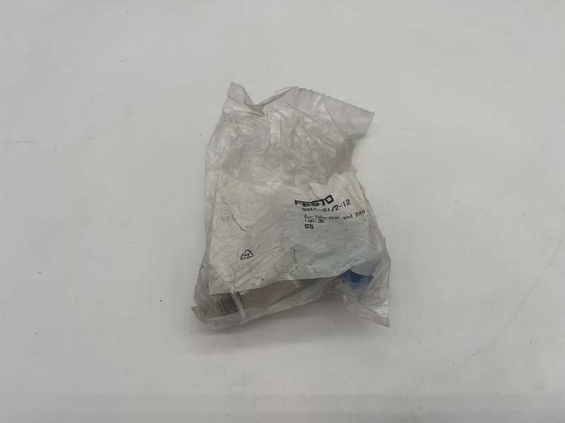 Raccordo rapido diritto con filettatura G1/2 e diametro tubo 12 mm. Pressione di esercizio fino a 16 bar. QSLL-G1/2-12