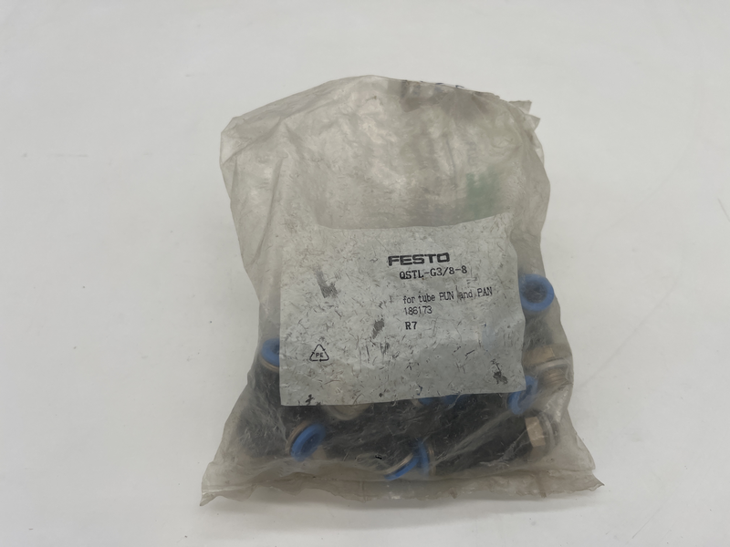 Raccordo a innesto a L confezione da 10 pezzi QSTL-G3/8-8