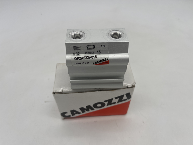Cilindro Corsa Breve Serie QP Ø 32mm P.Max 10bar Qp2a032a015
