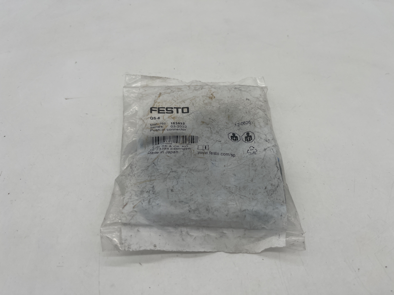 Raccordo Push in confezione da 10 pezzi Qs-6