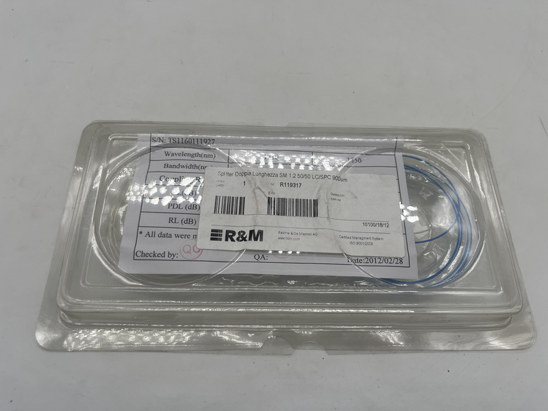 Splitter doppia lunghezza sn 1:2 50/50 lc/spc 900um R119317