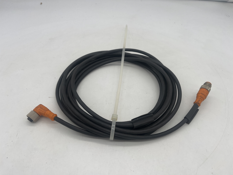 Sensor/Actuator Double-Ended Cordset: Male straight A-coded orange 5-pin M12 Standard connector to female angled A Rst 5-rkwt 5-87/5 m