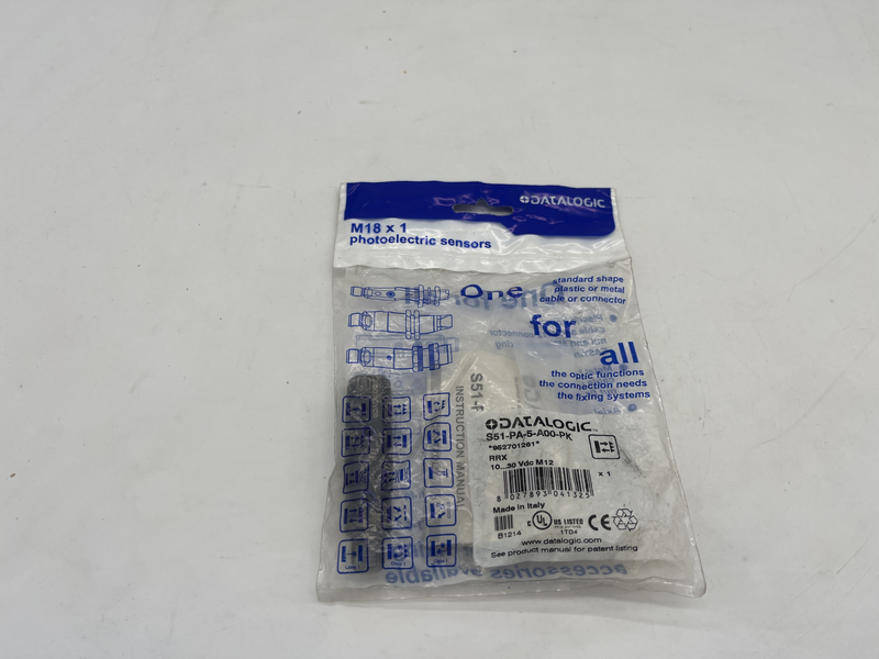 Sensore fotoelettrico cilindrico S51-Pa-5-a00-pk