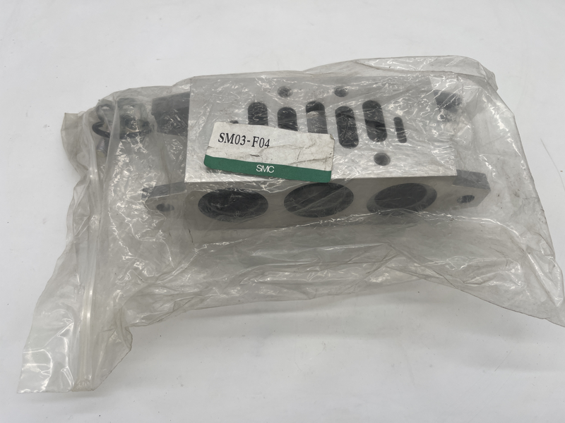 sub base per elettrovalvole in alluminio SM03-F04