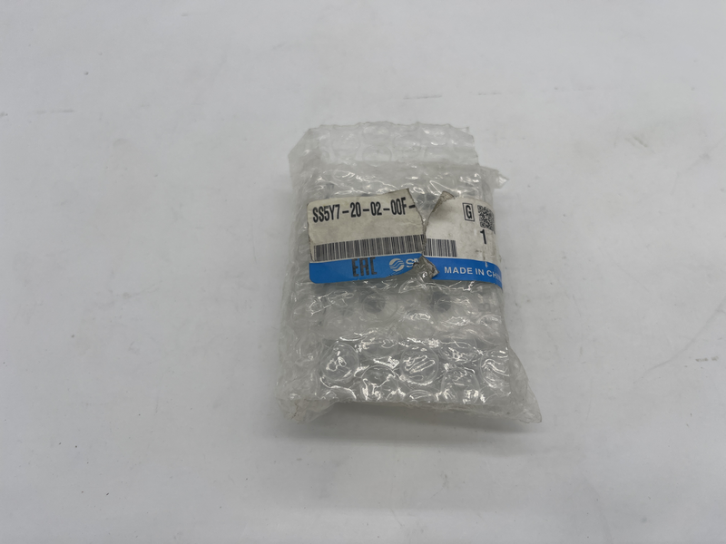 Base per elettrovalvole, configurazione: 2 stazioni, tipo di valvola: SY7, adatta per applicazioni in sistemi pneumatici SS5Y7-20-02-00F-Q
