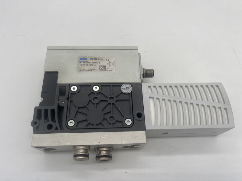 pompa del vuoto Allacciamento elettrico, Connectore M12, 8 pol ; Comunicazione, IO-Link (Class A) ; Capacità di aspirazione, 220 l/min ; Consumo d\'aria (aspir.) 380 l/min SXPI 30 NO H M12-8