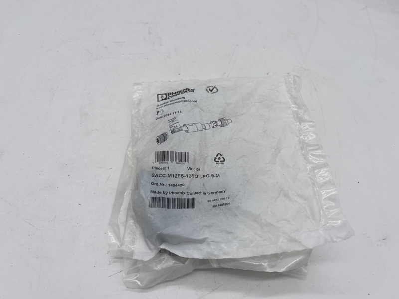 Connettore m12 Sacc-m12fs-12sol-pg-9-m