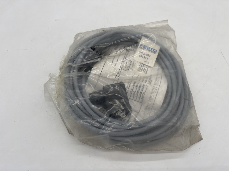 Cablaggio per elettrovalvola pneumatica Spc-100 151911