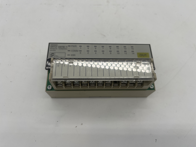 OUTPUT MODULE, SUPPLY VOLTAGE 24VDC, 16 SOLID STATE OUTPUTS, DIN RAIL MOUNT, SCREW TERMINAL Srt2-od16-1