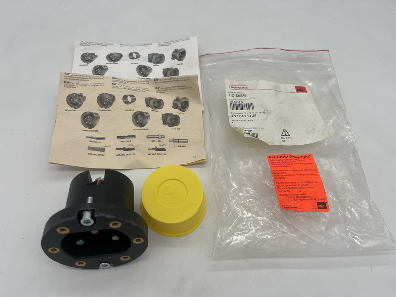 Circular primary Circuit connector for welding Tid-s6/m5