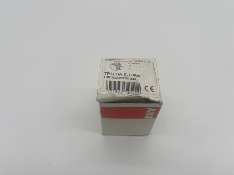 Timer block Tp40da 0.1-40s