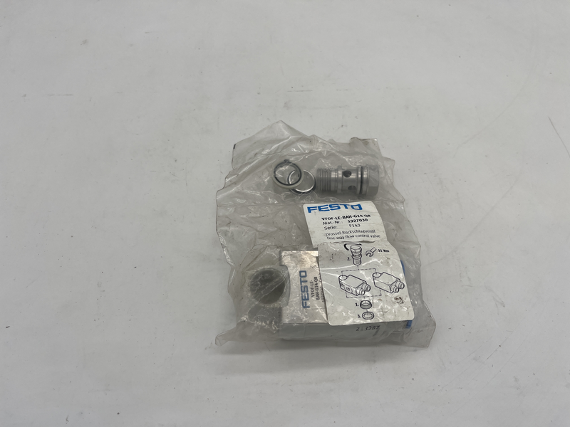 One way flow control valve VFOF-LE-BAH-G14-Q8  1927030